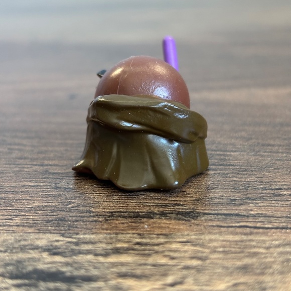 ANGRY BIRDS Star Wars 2 MACE WINDU Mini Telepod Toy Figure QR CODE Cake Topper - Picture 5 of 6